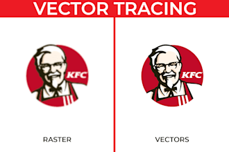 vector tracing your logo