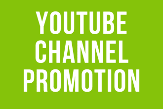 promote your youtube channel by our expert team
