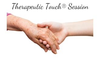 offer a therapeutic touch distance session