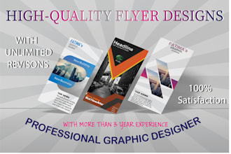 design eyecatching flyers for you