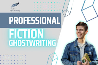 ghostwrite your fiction short story, novella, or novel