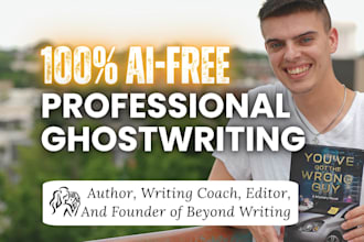 be your fiction ghostwriter