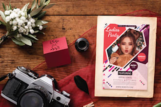 design professional event flyer