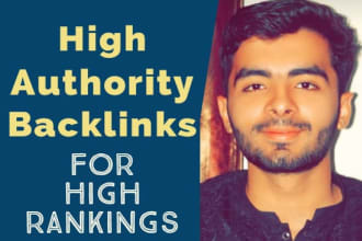 do SEO with manual link building and high authority backlinks