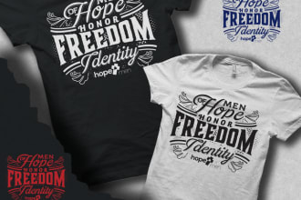 make awesome typography tee spring t shirt design