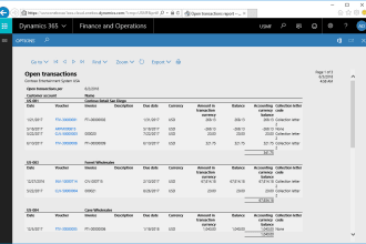 do dynamics 365 finops and ax 2012 ssrs reports