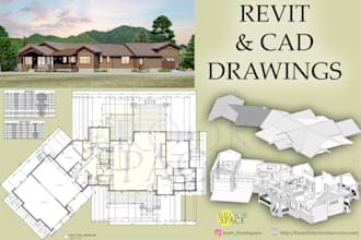 design residence with construction drawings and city permit