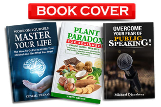 do pro kindle book cover design, book cover and ebook cover design