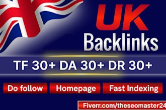 make high tf backlinks from co uk sites