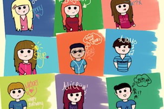 draw a cartoon version of you