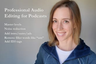 professionally edit audio for your podcast