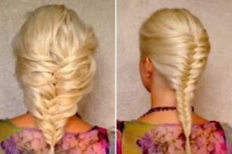 teach you how to french fishtail braid