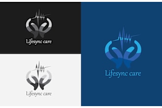 do 3 clean minimalist logo for your business