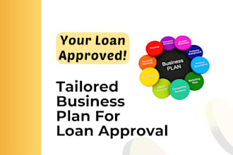 craft a tailored business plan for loan approval