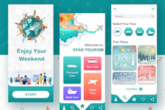 design figma or adobe xd mobile app prototypes