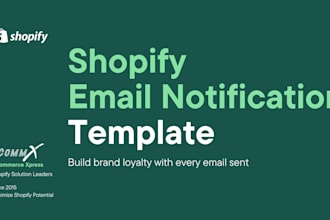 create professional custom shopify email templates