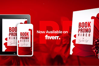 create a cinematic book trailer or promotional video