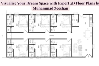 draw 2d floor plan in 24 hours