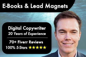 write ebooks and other lead magnets
