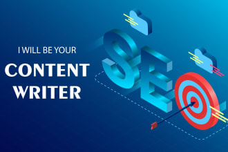 write enthralling SEO website content and copy