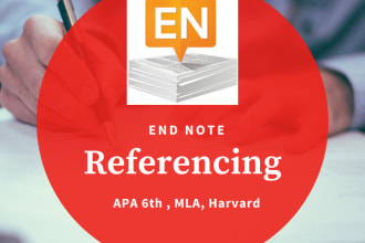 do referencing through endnote in best standard way