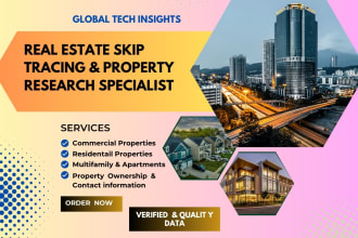do real estate skip tracing for commercial properties