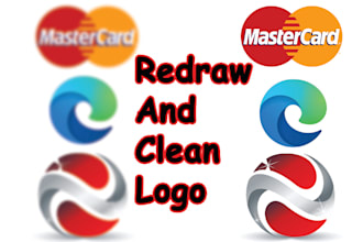 change raster image into vector, all format available