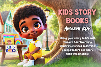 draw children storybook and children book illustration