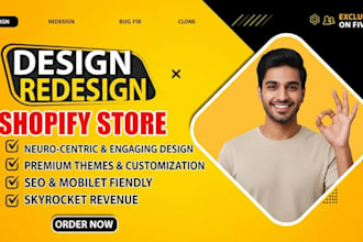do shopify store design and redesign shopify website design shopify dropshipping