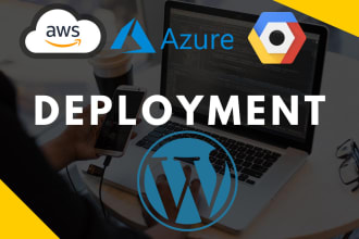 migrate or deploy wordpress site on aws, gcp, azure
