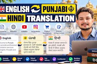 translate english into punjabi and punjabi to english