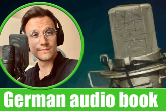 read your short story or novel as german voice actor