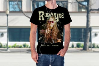 design a cool tee shirt graphics for you