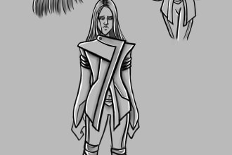 draw your characters and your ideas