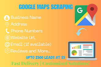 deliver fast and accurate google maps data in 12 hrs