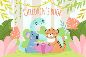 make childrens book illustrations for amazon