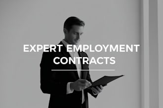employment legal contracts and employer employee legal agreements from lawyer