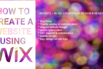 design a store on wix, squarespace, and shopify