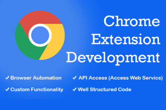 create, modify or fix google chrome browser extension plugin