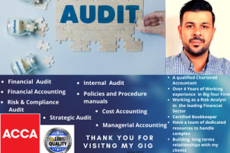 do cost and financial accounting, audit, managerial accounting, tax