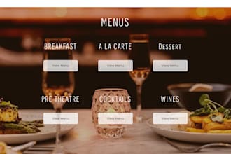 create your restaurant website with free logo and branding