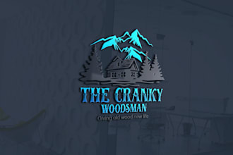 design modern roofing or flooring logo
