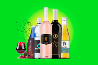 design a unique beer label, wine label, or bottle label