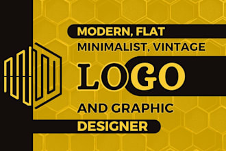 design unique, modern, minimalist logo for your brand, store, or website