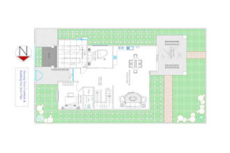 draw duplex floor,buinding,apartment plan with maximum utilization of land space