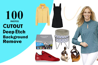 do product photo editing, background removal and clipping path services