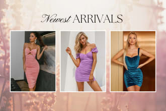 design fashion and luxury banners within 1 day