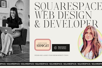 design and develop your squarespace website
