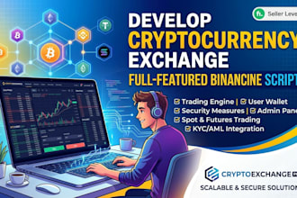 develop cryptocurrency exchange, binance clone