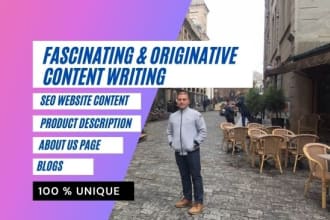 write killer and awesome SEO optimized website content